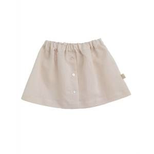 NEW BABY GI girl's linen skirt in sand/pink
